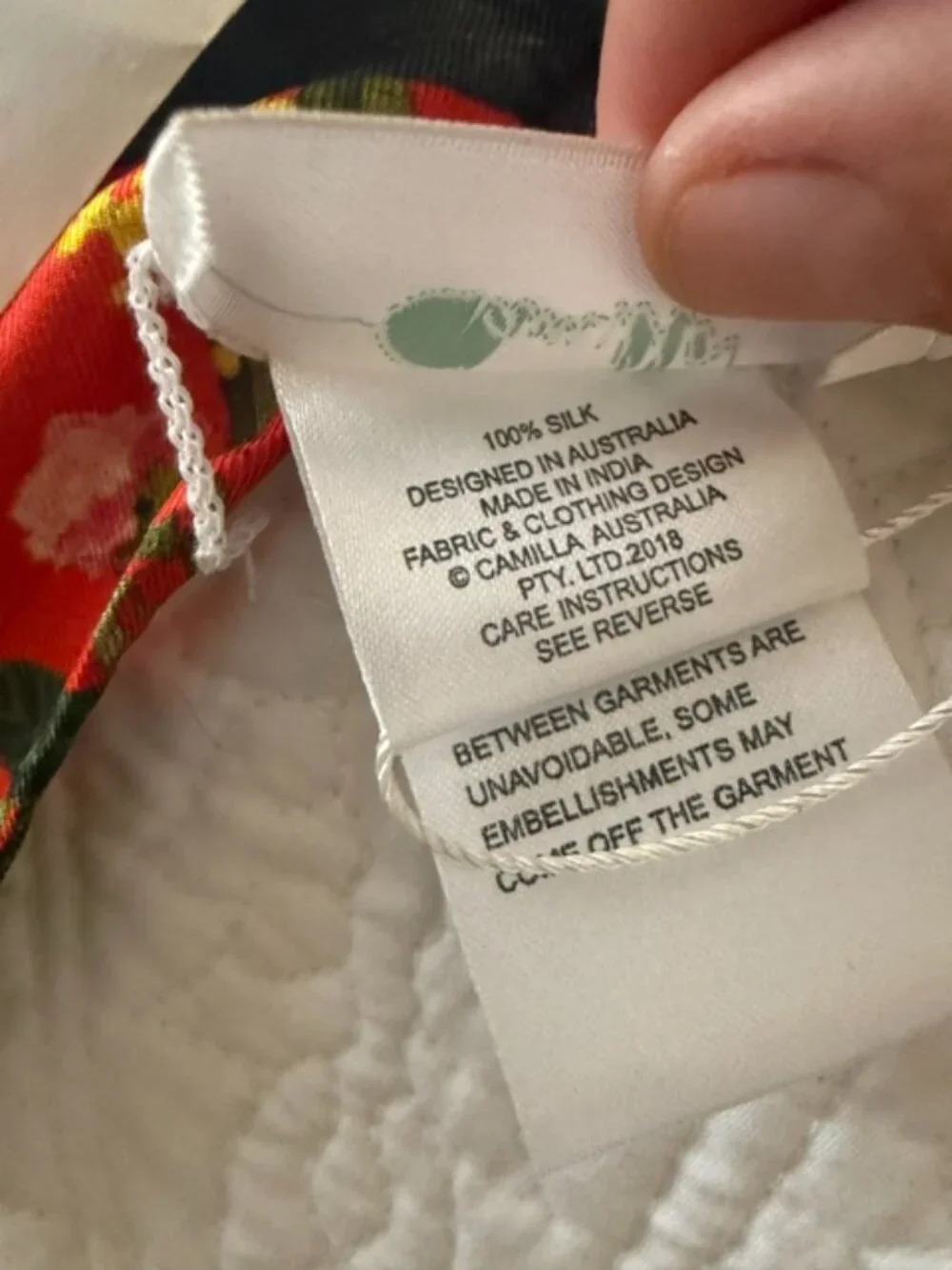 camilla mother with love australia silk scarf